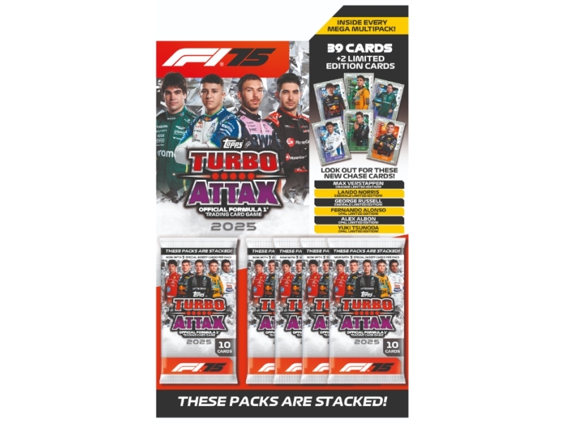TOPPS FORMULA 1 TURBO ATTAX MEGA MULTI PACK | N - A | GameStuff
