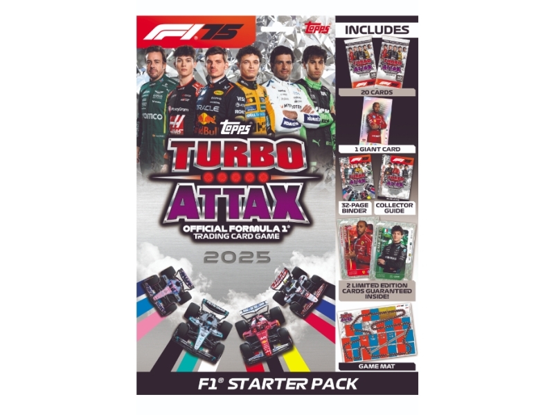 TOPPS FORMULA 1 TURBO ATTAX STARTER PACK | N - A | GameStuff