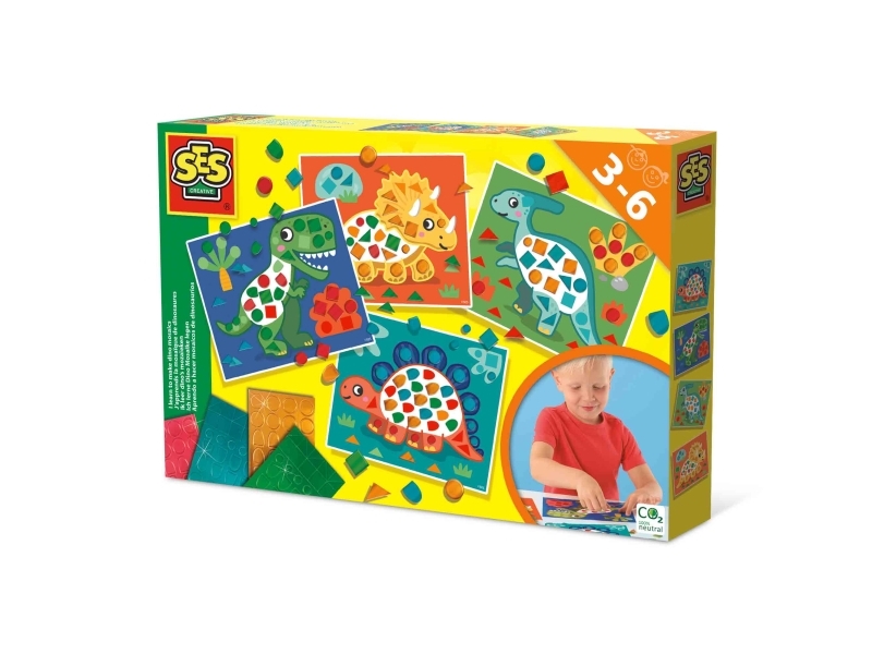 SES Creative 14830, Pysselset för barn, 3 År, Multifärg | Skola & Hobby - Konsthantverk - Handgjorda produkter | GameStuff