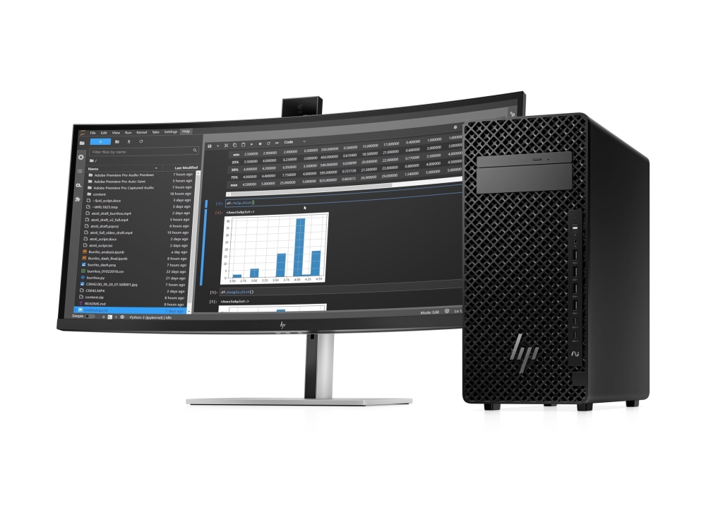 HP Workstation Z2 G1i - AI PC, AI Workstation - tower 4U - 1 x Core Ultra 9 285K / op til 5.7 GHz - RAM 96 GB - SSD 1 TB - NVMe - RTX PRO 4000 Blackw