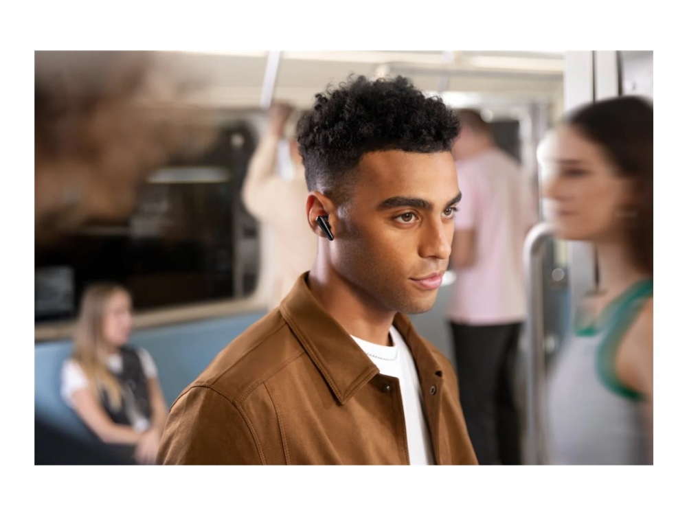 Soundcore Liberty 4 Pro - Ægte trådløse øretelefoner med mik. - i øret - Bluetooth - aktiv støjfjerning - glansfuld lys sort