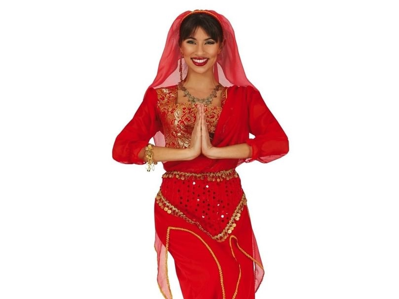 Indisk Kvinde Kostume