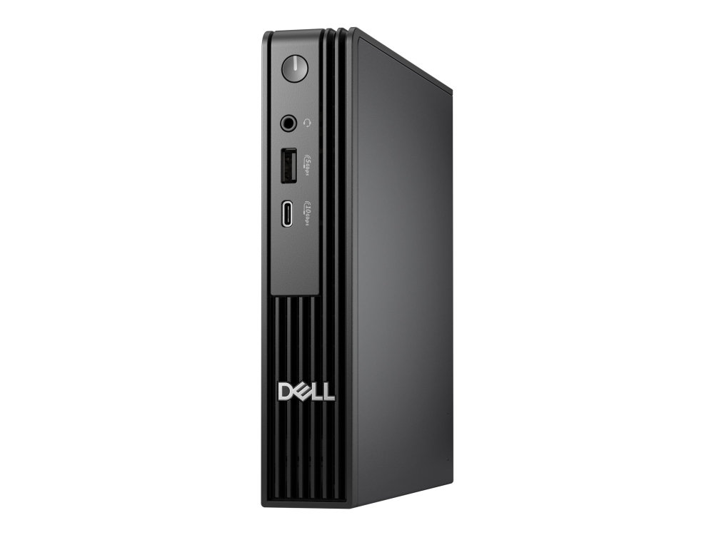 Dell Pro Micro Qcm1250 - Ai Pc - Mikro Core Ultra 5 235T / Op Til 5 Ghz - Ram 16 Gb - Ssd 512 Gb - Nvme - Intel Graphics - Gigabit Ethernet, Bluetoot