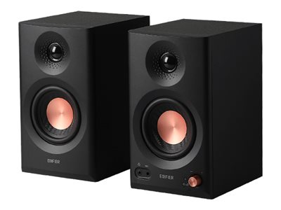 Edifier MR3 - Højttalere - til studio monitor - trådløs - Bluetooth - App-kontrolleret - 34 Watt (Total) - 2-vejs - sort