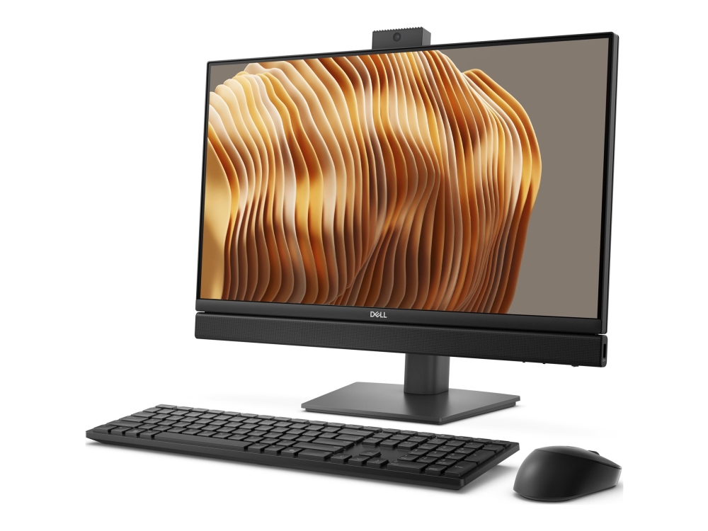 Dell Pro 24 All-in-One QC24251 - AI PC - alt-i-én Core i5 i5-14500T / op til 4.8 GHz - RAM 16 GB - SSD 512 GB - NVMe, QLC - UHD Graphics 770 - Gigabit Ethernet, Bluetooth, IEEE 802.11ax (Wi-Fi 6E) - Win 11 Pro - skærm: LED 23.81 1920 x 1080 (Full HD) @ 100 Hz - sort - BTP - med 1 Year Basic Onsite