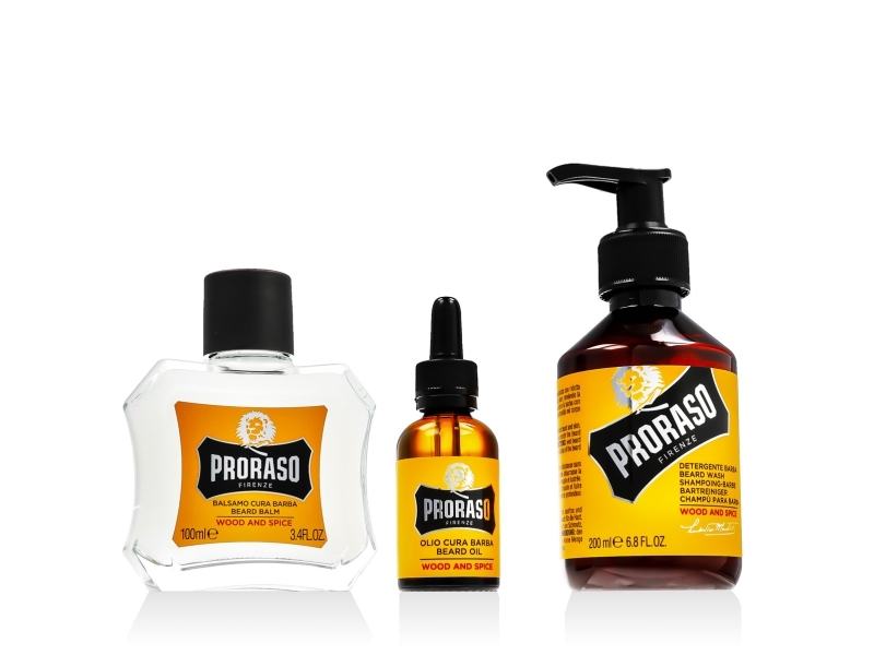 Proraso Gaveæske til skægpleje (Wood & Spice)