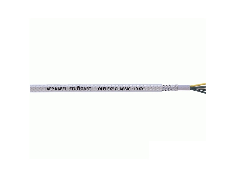 Lapp ÖLFLEX CLASSIC 110 SY, 1 m, Metallisk, Koppar, PVC, 8,8 mm, 28,8 kg/km | EL Artiklar - Kablar och ledningar - Styrkablar | GameStuff