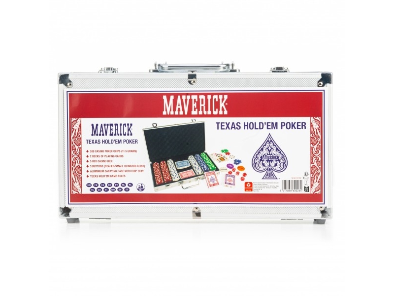 Cartamundi Pokermarker 300 vnt Maverick | Leksaker - Spel - Spelbord | GameStuff