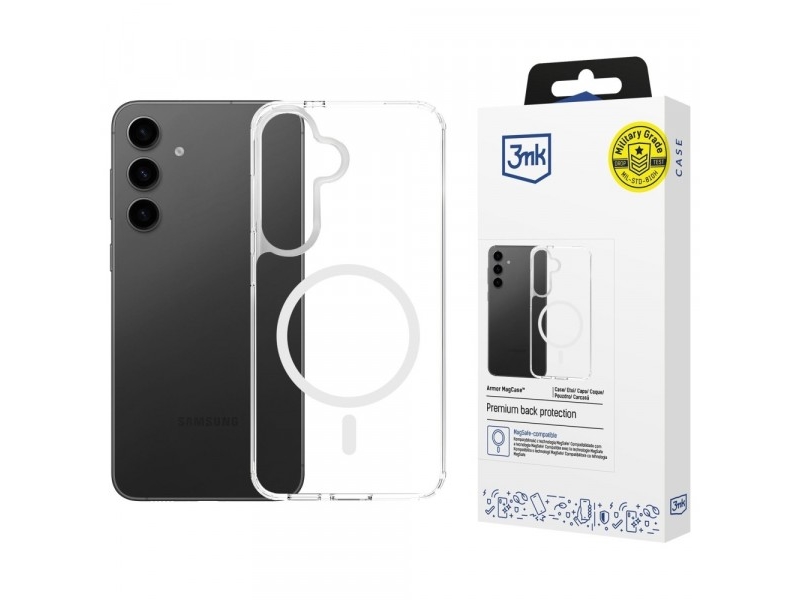 Armor Magcase Für Samsung A16 4G/5G Magsafe Transparent