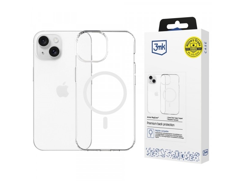 Armor Magcase Til Iphone 13/14 Magsafe Transparent