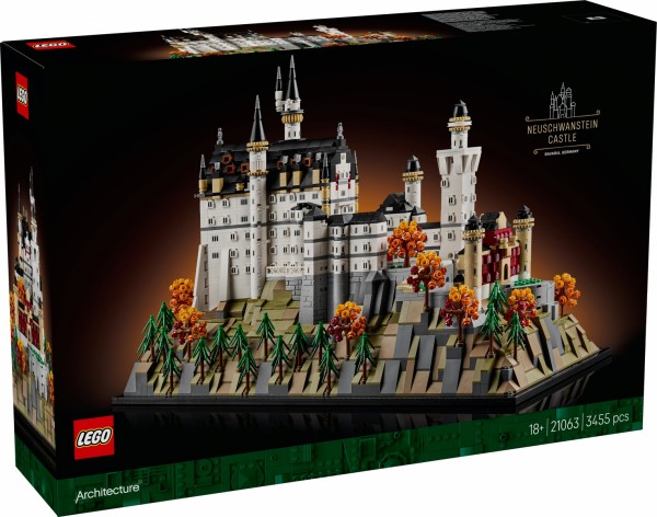Architektur 21063 Schloss Neuschwanstein Lego-Steine