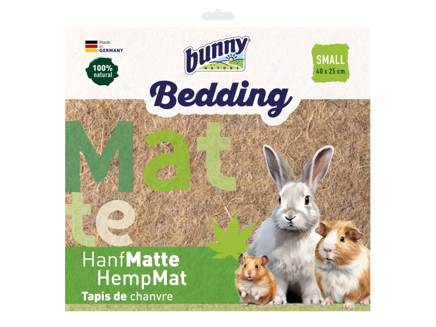 Bunny nature bedding måtte Small - Hamp | Sällskapsdjur - Gnagare - Strö och hö för gnagare | GameStuff