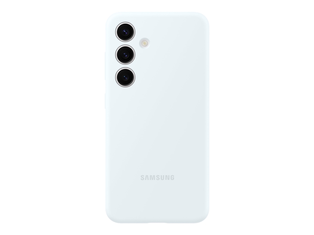 Samsung Silicone Case White, Cover, Samsung, Galaxy S24, 15,8 Cm (6.2"), Weiß