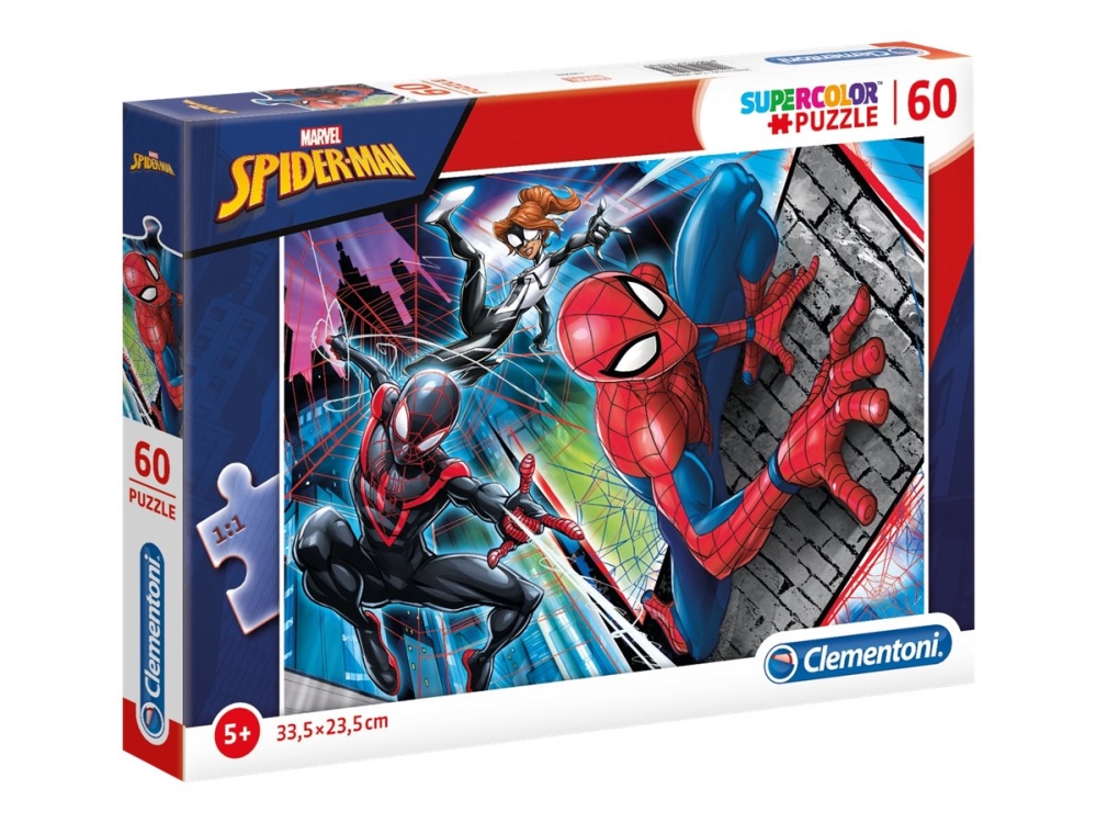 Clementoni Supercolor - Marvel Spider-Man - Puslespil - 60 Stykker