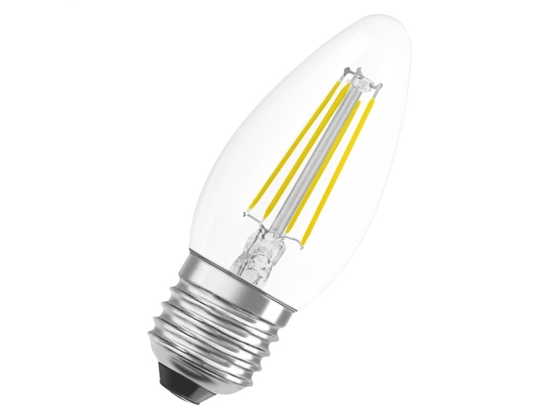 Osram Led Filamentpære Bulb B35 E27 3,4/4W 470Lm 2700K