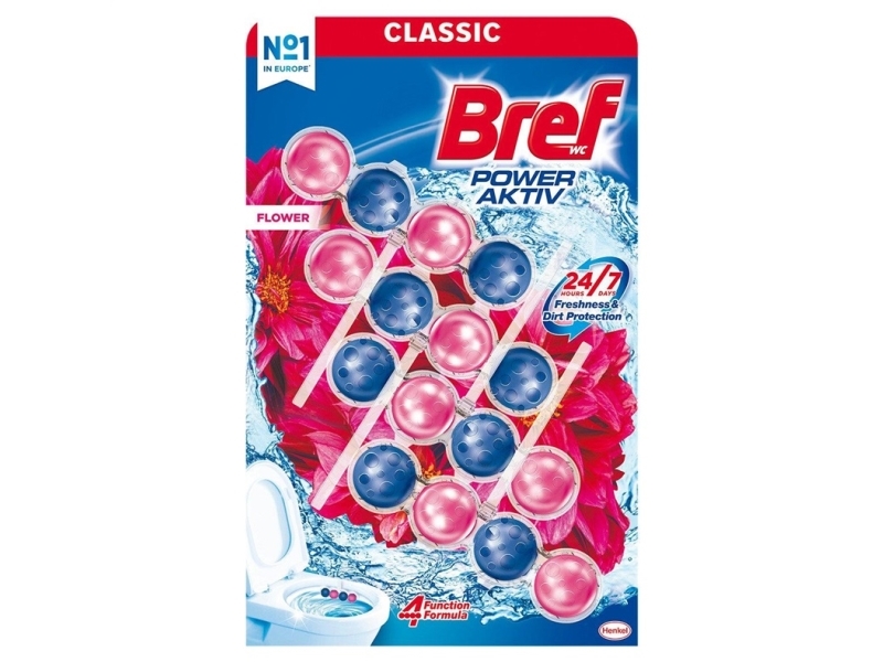 Bref Wc Suspension Bref Active Kwiatowy 4X50g Universal