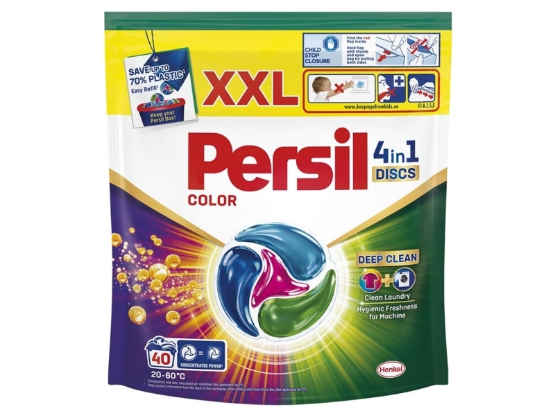 Caps Washing Persil Discs Color 40Pce