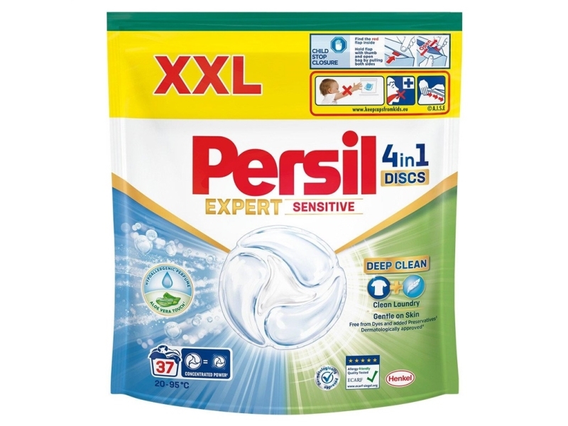 Washing capsules Persil SENSITIVE, 37 pcs | Baby & barn - Tvättstuga | GameStuff