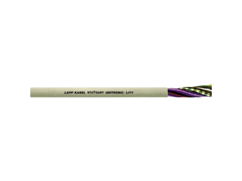 LAPP 28507/100 Datakabel UNITRONIC® LiYY 7 x 0.5 mm² Grå 100 m | EL Artiklar - Kablar och ledningar - Datakablar | GameStuff