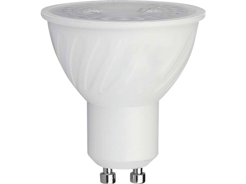 V-Tac 211971 Led (Rgb)-Lamp Eek F (A - G) Gu10 6 W Koldhvid (Ø X L) 50 Mm X 50 Mm Kan Dæmpes 1 Stk