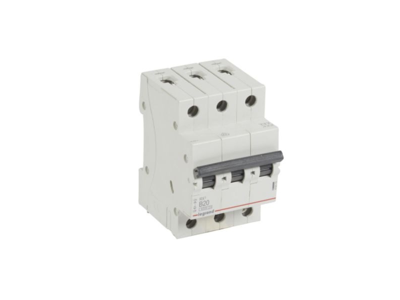 Legrand Rx3, Miniature Strømafbryder, Type B, Ip20, 360 - 440 V