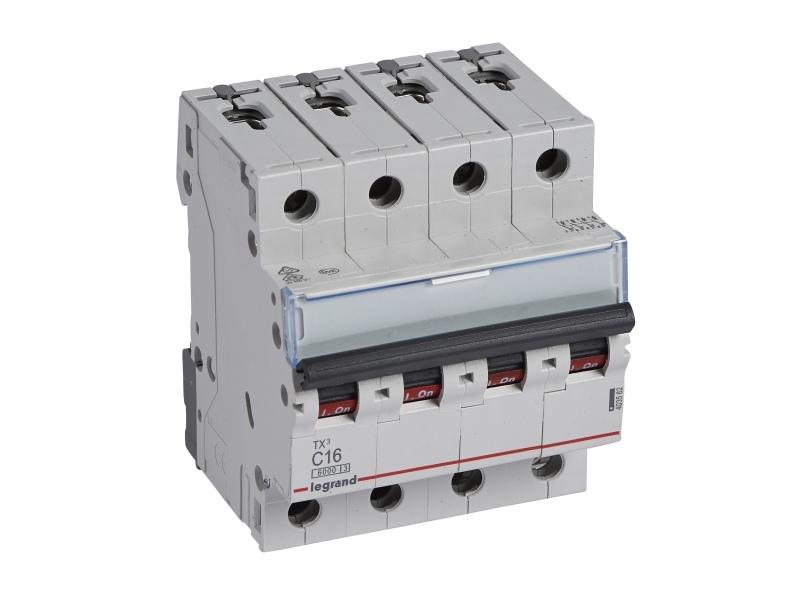 Legrand TX3, Dvärgbrytare, Typ C, IP20, 240 - 415 V | EL Artiklar - Elcentral - Automatsäkringar | GameStuff