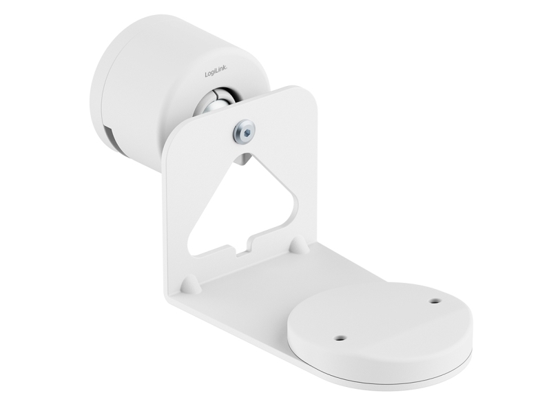 LogiLink BP0207W, Væg, 5 kg, Plast, Stål, Hvid, -30 - 30°, 60°