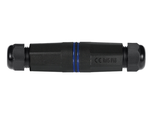 Logilink Ip68 Outdoor Housing For Keystone Modules And Couplers, Plastic, Polyamide, Black, Ip68, 140 Mm, 36 Mm, 36 Mm
