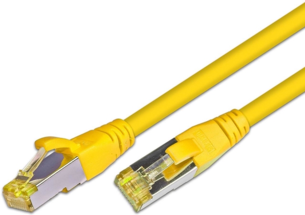 Wirewin S/Ftp Cat6a 7.5M, 7,5 M, Cat6a, S/Ftp (S-Stp), Rj-45, Rj-45, Gul
