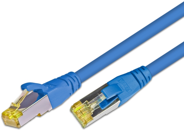 Wirewin S/Ftp Cat6a 7.5M, 7,5 M, Cat6a, S/Ftp (S-Stp), Rj-45, Rj-45, Blå