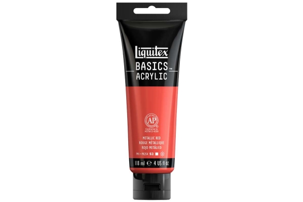 Basics 118 Ml Metallic Rot