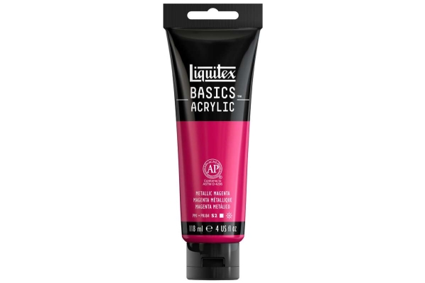 Basics 118Ml Metallic Magenta