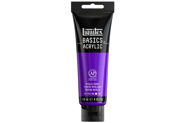 Basics 118Ml Metallic Purple