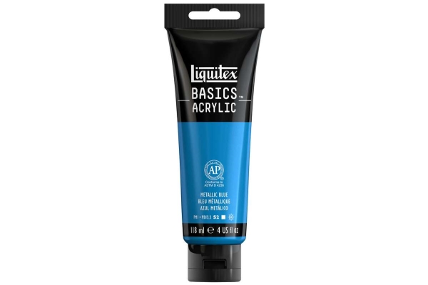 Basics 118Ml Metallic Blue