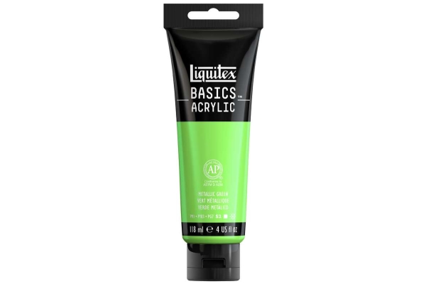 Basics 118Ml Metallic Green