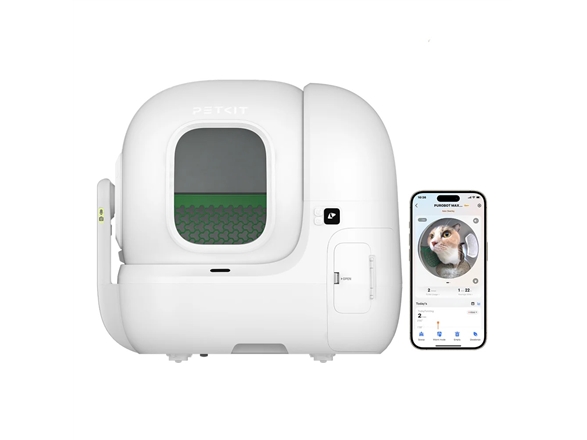 PETKIT automatisk kattlåda PUROBOT MAX Pro vit | Djurmärken - Tillbehör - Petkit | GameStuff