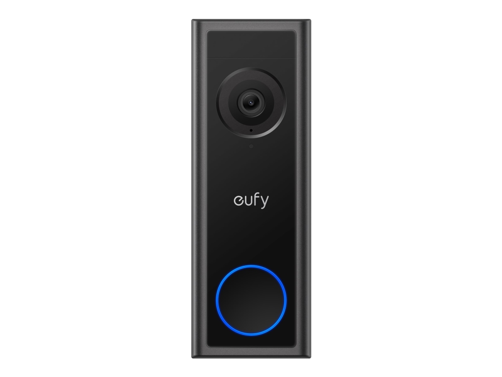 Eufy Video Doorbell C30 - Smart dörrklocka - med kamera - trådlös - Wi-Fi - 2.4 Ghz - svart | Cykling - Cykelutrustning - Klockor som ringer | GameStuff