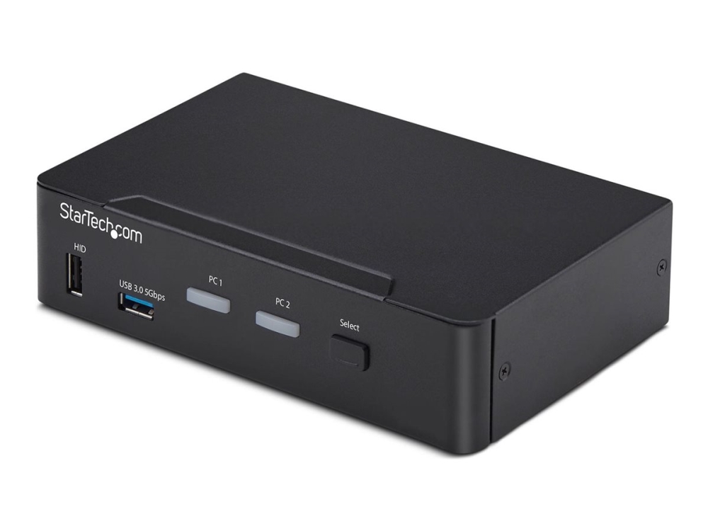 Startech.Com - Kvm / Audio / Usb Switch - 2 X Kvm / Audio / Usb - 1 Lokalbruger - Desktop - Taa-Kompatibel