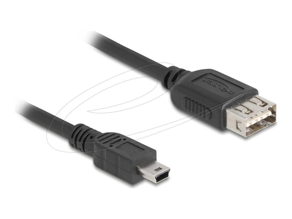 Delock Usb 2.0-Kabel Usb Type Mini-B Han Til Easy Usb Type-A Hun 2 M
