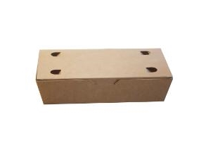 Wurstkiste L200xb100xh50mm Karton/Pe Mit Deckel Braun,100 Stk/Ps - (100 Stk.)