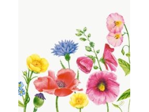 Serviet Bio Dunisoft Flowy Meadow 40X40cm Floret,6 Pk X 60 Stk/Krt