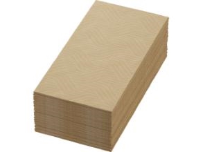 Bio-Serviette Dunisoft Woven Natural B40xl40cm Braun,6 Pk X 60 Pcs/Crt
