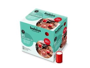 Relight Nachfüllung Brenndauer 30 Stunden Für Glaslichter Rot, 80 St./Karton