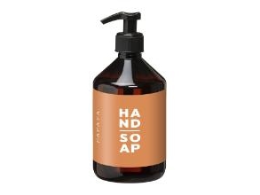 Håndsæbe Flydende Papaya 500Ml Med Parfume/Pumpe Uden Parabener,6Fl X 500 Ml/Krt