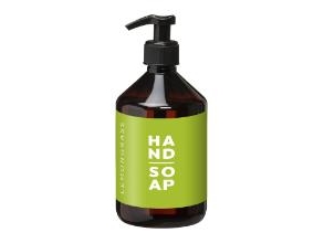 Håndsæbe Flydende Lemongrass 500Ml Med Parfume/Pumpe Uden Parabener,500 Ml/Fl