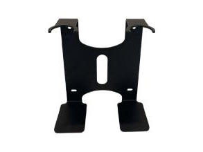 Wandspender Doppelhalter L5,5Xb12,5Xh13,5 Cm Stahl Für Seife/Creme Schwarz