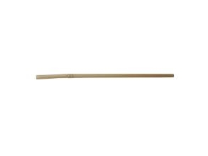 Trinkhalme Ø6 X 240 Mm Mit Knick Pflanzlich Basiertes Plastik Natur Für Mehrweg, 20 Ps X 250 Stk X 1 Stk/Krt