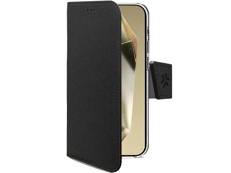 Wally Wallet Case Galaxy S25 Fe Svart