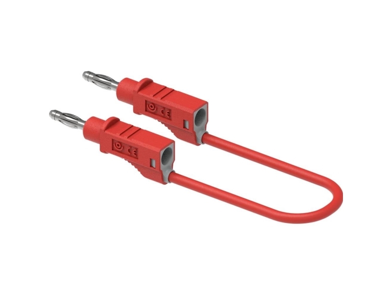 Electro PJP 2111-CD1-25R Prøveledning 25 cm Rød 1 stk