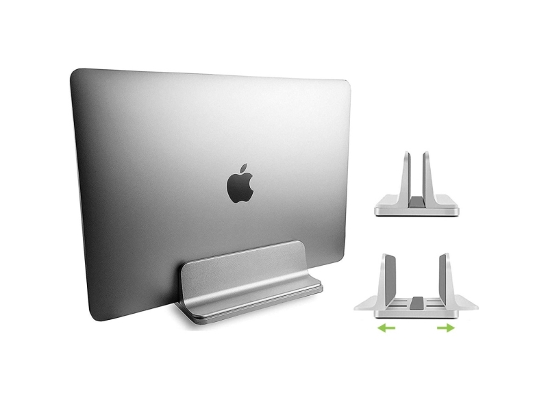 Techly Ica-Tbl 010, Laptop-Ständer, Silber, Aluminium, 43,2 Cm (17"), 96 Mm, 150 Mm